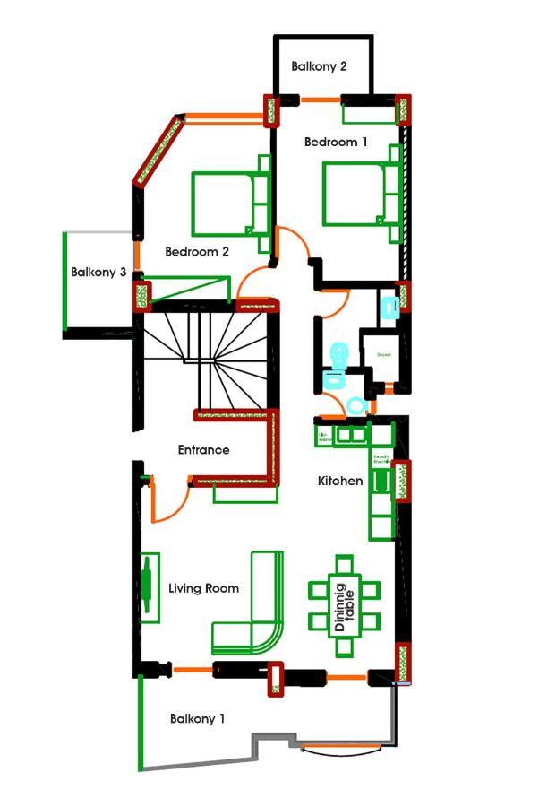 Plato 88 Apartamento Calamata Exterior foto